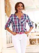 Casual Looks Geruite blouse