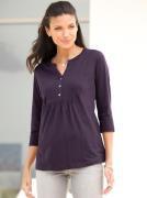 Classic Basics Shirt met 3/4-mouwen Shirt (1-delig)