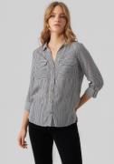 NU 20% KORTING: Vero Moda Overhemdblouse VMBUMPY L/S SHIRT NEW WVN GA ...