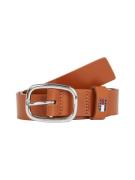 TOMMY JEANS Leren riem TJW OVAL 3.0