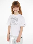 NU 20% KORTING: Calvin Klein T-shirt METALLIC CKJ BOXY T-SHIRT