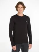 NU 25% KORTING: Calvin Klein Shirt met lange mouwen STRETCH SLIM FIT L...