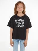 Calvin Klein T-shirt METALLIC CKJ BOXY T-SHIRT