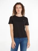 TOMMY JEANS Shirt met ronde hals TJW SOFT JERSEY TEE met tommy jeans-m...