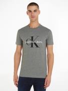 NU 20% KORTING: Calvin Klein T-shirt ICONIC MONOGRAM SLIM TEE