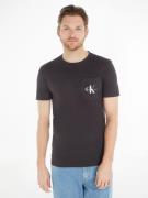 Calvin Klein T-shirt CORE MONOGRAM POCKET SLIM TEE