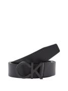 Calvin Klein Leren riem CK BUCKLE BELT BLACK 35MM