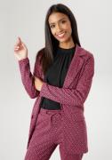 Aniston SELECTED Lange blazer met schoudervullingen