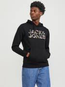 Jack & Jones Hoodie JJEJEFF CORP LOGO SWEAT HOOD LN