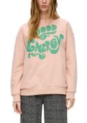 Q/S designed by Sweatshirt met grote frontprint