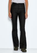 NU 20% KORTING: Noisy may Imitatieleren broek NMSALLIE HW FLARE COATED...