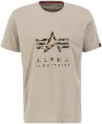 NU 20% KORTING: Alpha Industries Shirt met korte mouwen Camo PP T