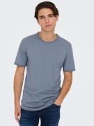 NU 20% KORTING: ONLY & SONS Shirt met ronde hals ONSBENNE LONGY SS TEE...