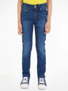 NU 20% KORTING: Tommy Hilfiger Slim fit jeans SCANTON Y DARK WASH