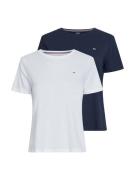 TOMMY JEANS Shirt met ronde hals TJW 2PACK SOFT JERSEY TEE met tommy j...