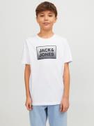 NU 20% KORTING: Jack & Jones Junior Shirt met korte mouwen JJSTEEL TEE...