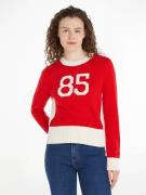 NU 20% KORTING: Tommy Hilfiger Trui met ronde hals VARSITY 85 GRAPHIC ...