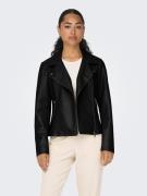 Only Imitatieleren jack ONLNEWMELISA FAUX LEATHER BIKER CC OTW