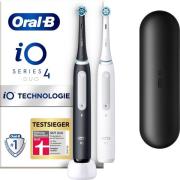 Oral B Elektrische tandenborstel IO 4 Duopack met magnet technologie, ...