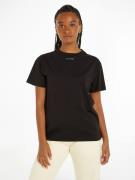 NU 20% KORTING: Calvin Klein T-shirt METALLIC MICRO LOGO T SHIRT