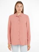 Tommy Hilfiger Overhemdblouse FLUID VIS CREPE REGULAR SHIRT LS