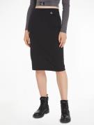 Calvin Klein Sweatrok ARCHIVAL MILANO LR MIDI SKIRT