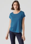 NU 20% KORTING: Vero Moda Shirt met ronde hals VMAVA PLAIN SS TOP GAJR...