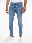 Calvin Klein Skinny fit jeans Super-skinny in een klassiek 5-pocketsmo...
