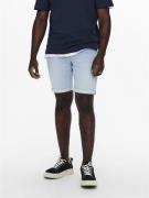 NU 20% KORTING: ONLY & SONS Jeansshort ONSPLY LIGHT BLUE 5189 SHORTS D...