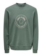 NU 20% KORTING: ONLY & SONS Sweatshirt ONSLAMER REG INTERLOCK CREW NEC...