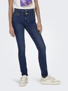 NU 20% KORTING: Only Skinny fit jeans ONLDAISY HW DB YOKE ZIP SKINNY D...