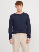 NU 20% KORTING: Jack & Jones Gebreide trui JJELINEN KNIT CREW NECK SN