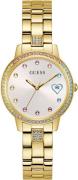 NU 20% KORTING: Guess Kwartshorloge THREE OF HEARTS, GW0657L2