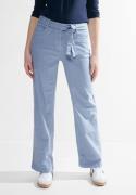 NU 20% KORTING: Cecil Comfort fit jeans met contrasterende stiksels
