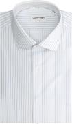 Calvin Klein Overhemd met lange mouwen THERMO TECH STRIPE FITTED SHIRT