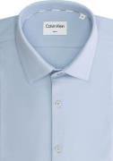 Calvin Klein Overhemd met korte mouwen STRETCH PIQUE SOLID SLIM SHIRT