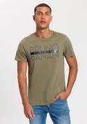 NU 20% KORTING: Bruno Banani T-shirt met glanzende print