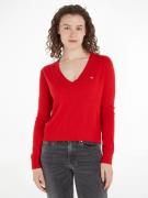 TOMMY JEANS Trui met V-hals TJW ESSENTIAL VNECK SWEATER