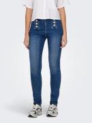 NU 20% KORTING: Only Skinny fit jeans ONLDAISY HW BUTTON SKINNY DNM
