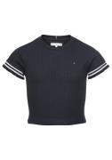 NU 20% KORTING: Tommy Hilfiger Shirt met ronde hals RUFFLE RIB KNIT TO...