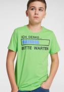 KIDSWORLD T-shirt ICH DENKE...BITTE WARTEN