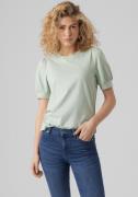 NU 20% KORTING: Vero Moda T-shirt VMKERRY 2/4 O-NECK TOP VMA JRS NOOS