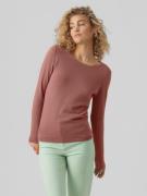 Vero Moda Trui met ronde hals VMCARE STRUCTURE LS O-NECK BLOU NOOS