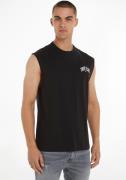 NU 20% KORTING: Tommy Jeans Plus Tanktop TJM REG VARSITY TANK TOP EXT