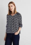 NU 20% KORTING: STREET ONE Top met v-hals