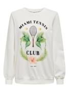 Only Sweater ONLJULIA L/S TENNIS O-NECK BOX UB SWT