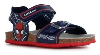 Geox Sandalen J GHITA BOY met spiderman-motief