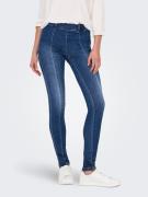 NU 20% KORTING: Only Skinny fit jeans ONLWAUW MID SK ZIP CUT DNM