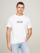NU 25% KORTING: Tommy Hilfiger T-shirt HILFIGER TRACK GRAPHIC TEE