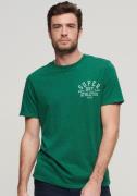 NU 25% KORTING: Superdry T-shirt ATHLETIC COLLEGE GRAPHIC TEE